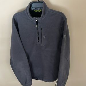Men’s Izod PerformX Medium 1/4 Zip Fleece Pullover sz M